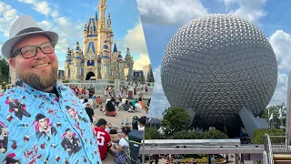 Disney’s Magic Kingdom Train Station Reopens for Firework Viewing | Epcot Harmonious & Enchantment