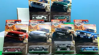 MATCHBOX FORD MUSTANG SERIES