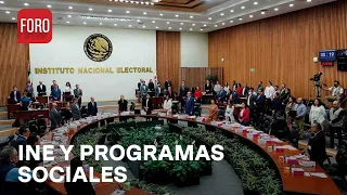 ¿El INE debe aclarar que los programas sociales no deben coaccionar el voto? - Es la Hora de Opinar