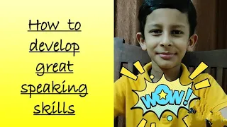 Kids Public Speaking tutorial/Classroom activities for better speaking skills/Teach kids elocution