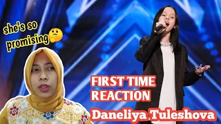 Reaction Daneliya Tuleshova - Tears of Gold (America's Got Talent audition)