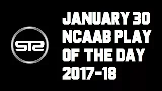 January 30, 2018 - College Basketball Pick of The Day - Today NCAAB Picks ATS Tonight 1/30/18