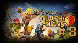 Let's Play Clash of Clans #8 - NEW Town Hall 5! (TH5)