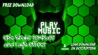 Template avee player epic shake V.3 || free download template