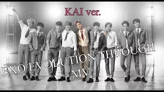 EXO EVOLUTION THROUGH MV -  Kai ver.  (What is love to Universe)