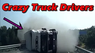 Crazy Truck Driving Fails #16 - Speeding Too Much With The Truck!!!! - Car Crashes Compilation