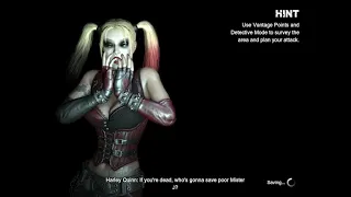 Batman Arkham City Harley Quinn Death Taunts