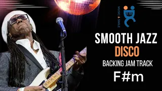 Smooth jazz Disco  - Backing track jam in F# minor (115 bpm)