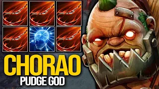 OMG 200IQ Predict Hooks By Pudge GOD Chorão Sem Aegis | Pudge Offlane | Pudge Official