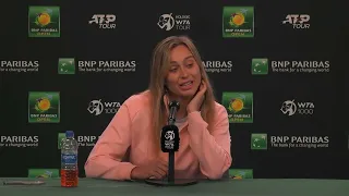 Paula Badosa Press Conference Following 2nd Round Win 2022 BNP Paribas Open