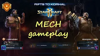 StarCraft 2 Co-Op Mengsk (MECH)  lvl 1000 Brutal with Bonus