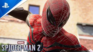 Marvel's Spider-Man 2 PS5 Superior Spider-Man Suit Free Roam Gameplay