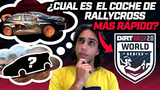 el RX MÁS RÁPIDO para el Dirt Rally 2.0 WORLD CHAMPIONSHIP | El coche más rápido