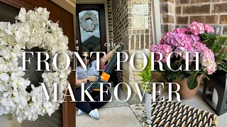 Cute Front Porch Makeover Idea For Spring