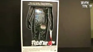 McFarlane Toys 3D movie Posters Friday the 13th | Review #HORROR