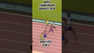 Men's 100m Final | World Championships Budapest 2023 #100m  #worldchampionship  #budapest2023
