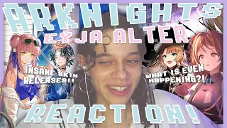 EYJAFJALLA ALTER CONFUSED ME... | Arknights Reaction