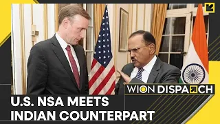 US NSA Jake Sullivan meets Indian counterpart Ajit Doval in New Delhi | WION Dispatch | English News