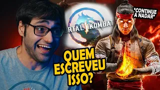 ESTRAGARAM NO FINAL! MORTAL KOMBAT 1 ANÁLISE DA HISTÓRIA