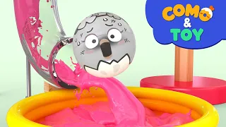Como | Color paint mixing | Learn colors and words | Cartoon video for kids | Como Kids TV