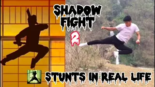 Shadow Fight 2 Stunts In Real Life (Flips & Tricks!)