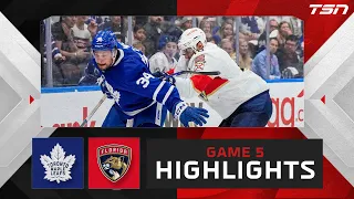 HIGHLIGHTS: Game 5-- Florida Panthers vs. Toronto Maple Leafs