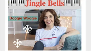 Boogie Woogie Jingle Bells Piano Tutorial для продвинутых - с элементами блюза