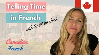 How to Tell Time in French with the 24hr Clock - Beginner