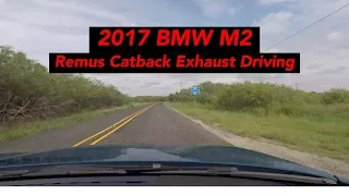 BMW M2 Remus Exhaust POV Driving