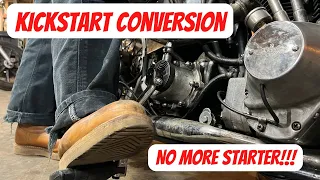 Chopper How To: Shovelhead Kickstart Conversion