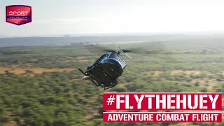 Huey adventure combat simulation flying Cape Town South Africa | Full flight | Sport Helicopters