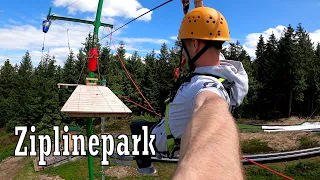 Unterwegs im Ziplinepark... | ZAB - ZipLine Adventure Bocksberg | ErlebnisBocksBerg | Harz