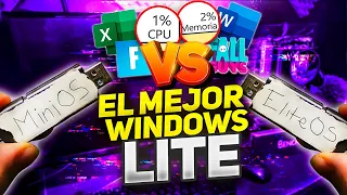 El Mejor Windows Lite es este ... / MiniOS vs EliteOS / EL ULTRA RAPIDO