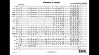 Party Rock Anthem arranged by Paul Murtha