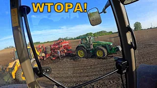 Dużo U Mnie Się Dzieje! Wtopa John Deere 8R 410 - Zaczynamy Siewy Kukurydzy 2024