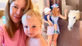 Наталья Подольская проводит отпуск с младшим сыном Иваном Пресняковым в Турции