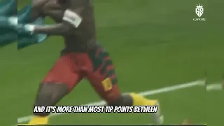 Poetic Peter Drury on Vicent Aboubakar goal Brazil vs cameroon