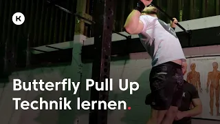 Tutorial: Butterfly Pull Up Technik (Butterfly Pullup lernen)