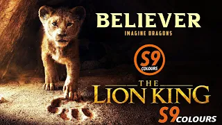 The Lion King 🐯 //Believer Song/#Believer #imaginedragon #LionKing