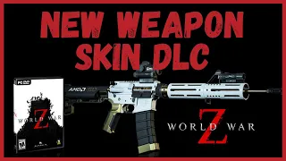 *NEW* World War Z DLC - EXCLUSIVE GOLD & WHITE AMD50 WEAPON SKIN & CUSTOMIZATION UPDATE (NOT TOKYO)