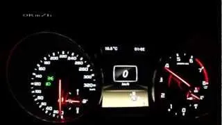 Mercedes ML63 AMG W166 - acceleration & top speed (2012)