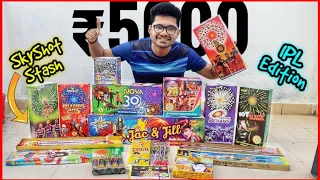 Biggest Diwali SkyShot Stash Worth ₹5000 • Diwali Firework Stash - SkyShot Only • Diwali 2021
