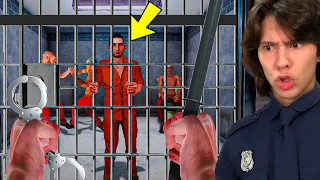 VIREI UM GUARDA DA PRISÃO DE SEGURANÇA MAXIMA!! (Prison Simulator)