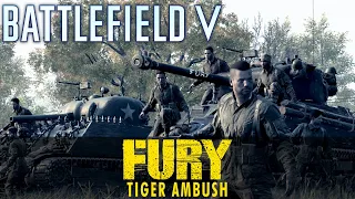 Battlefield V: Fury: Tiger Ambush, but better - Cinematic Short Film