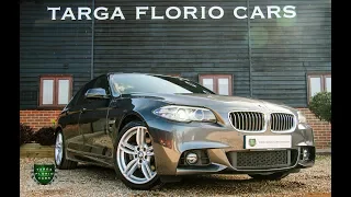 BMW 520d M Sport Plus Package Saloon Auto Finished in Mineral Grey