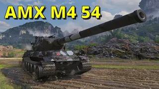 World of Tanks 8 Kills 11k damage AMX M4 54 - My battle My rules