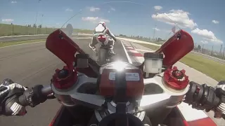 Ducati Panigale OnBoard Misano