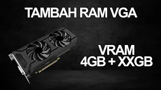Apakah bisa RAM VGA di tambah? #tutorial