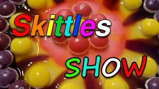 SKITTLES SHOW | СКИТЛС ШОУ Создаю красивые узоры из конфет