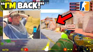 S1MPLE IS BACK TO CS2! STEWIE2K SHOWS INSANE SPRAY CONTROL! COUNTER-STRIKE 2 Twitch Clips
